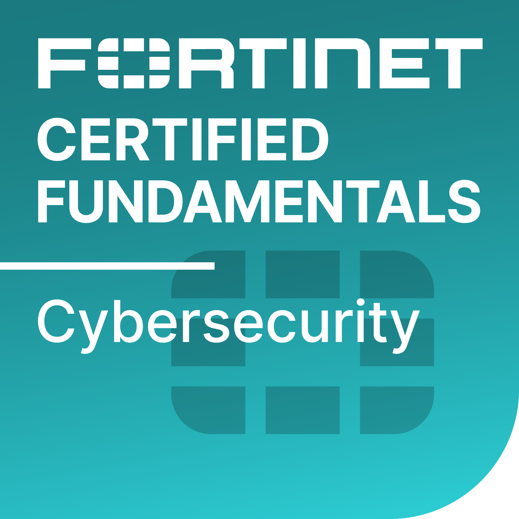 FCF — Fortinet Certified Fundamentals - Cybersecurity